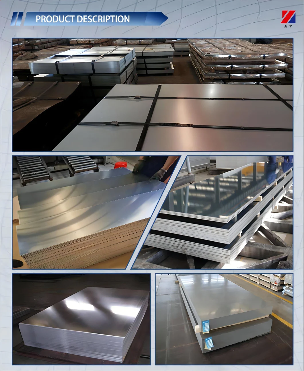 ASTM AISI DIN JIS ISO Stainless Steel/Aluminum/Copper/Brass/Bronze/Carbon Steel/Monel/Inconel/Alloy Steel/Metal/Galvanized Corrugated/Plates Sheet Plate Sheet