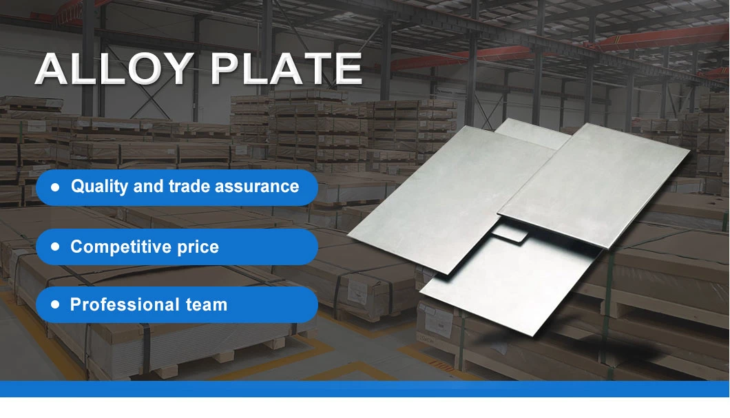Factory Good Quality Nickel Alloy Steel Plate/Sheet Incoloy 825 926 C276