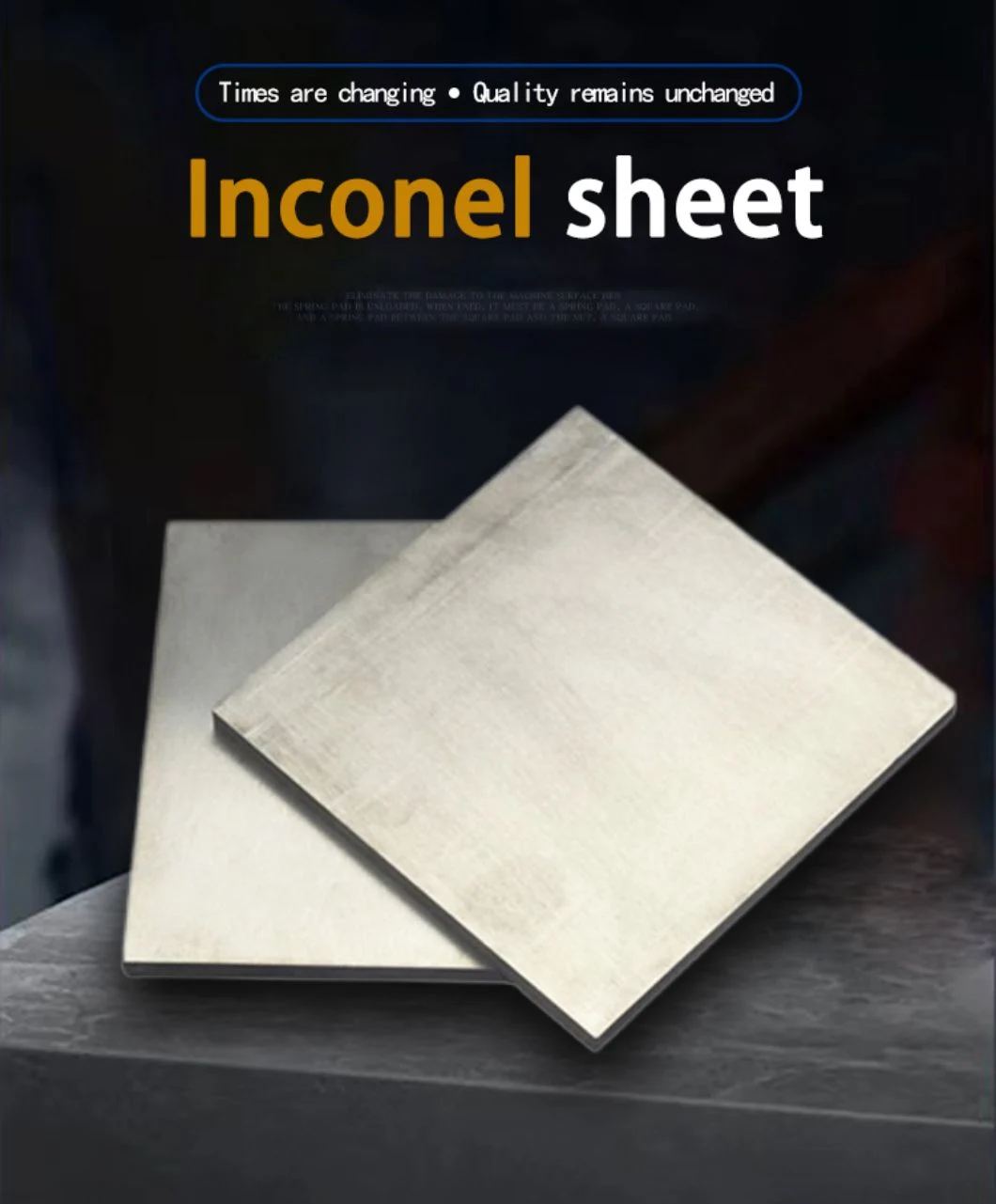 Inconel 600, 601, 625, 725, 800 Super Nickel Alloy Sheet Plate