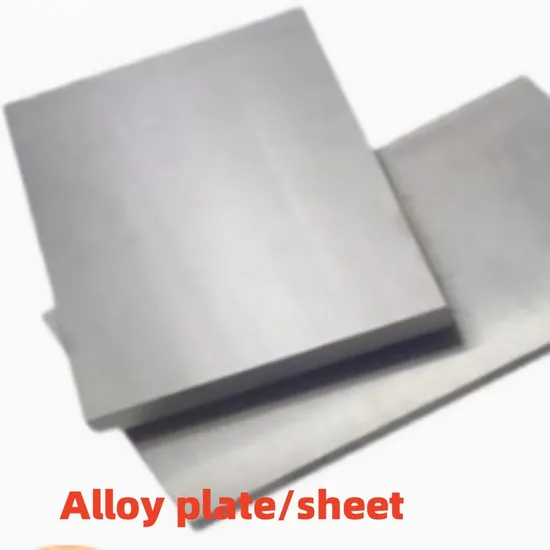 Nickel Alloy Factory Hastelloy C276 C22 C4 B2 B3 0.1mm Plate Sheet Inconel 600 601 625 X-750 718 825